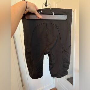 Athleta bike shorts with side pockets